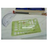 Technical Drawing Kit & other measuring tools