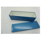 metal box & lid 13.25"x3.75x3.75"