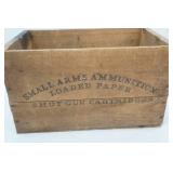 Vintage ACE 12GA Wooden Box. 14.75"x9"x8.5"