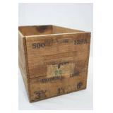 Vintage ACE 12GA Wooden Box. 14.75"x9"x8.5"
