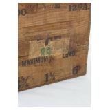 Vintage ACE 12GA Wooden Box. 14.75"x9"x8.5"