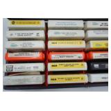 Vintage 8 tracks and case