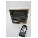 Vintage TV & remote: Zenith "Space Command" 10" screen