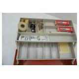Vintage Tackle Box with hardware