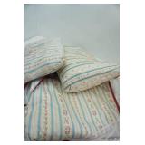 3 feather down pillows (very good condition)