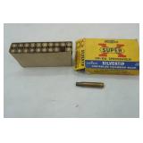 Vintage empty brass shells: Western Super 30-06 Springfield