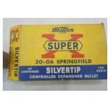 Vintage empty brass shells: Western Super 30-06 Springfield