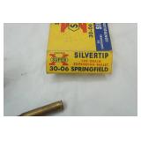 Vintage empty brass shells: Western Super 30-06 Springfield