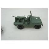Vintage toy jeeps