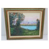 Oil on Canvas 25"x 21.25"