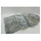 Grey Bathroom Rug Set (4 pieces)