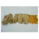 Leather Glove Lot (4 pair)