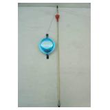 Vintage Bow Fishing Reel and Arrow: Wing Archery Company