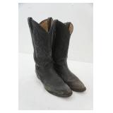 Tony Lama Cowboy Boots Size 9D (black)