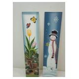 Tissue Holder/Cabinet 25"x6.25"x6.25" (winter/spring/summer/fall)