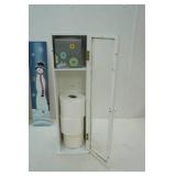Tissue Holder/Cabinet 25"x6.25"x6.25" (winter/spring/summer/fall)