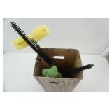 Soft bristle cleaning brushes & extensions