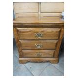 3 drawer night stand 25.5"x 16"x 26"
