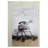 NOVA Walker with seat & brakes