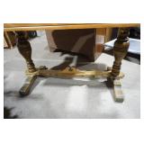 Wooden Table with flip up leaf