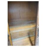 Glass Door Wooden Cabinet