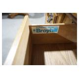 Chest of drawers with mirror