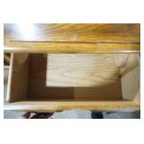 Chest of drawers with mirror