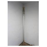 20 ft telescoping aluminum flag pole