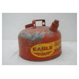Vintage Eagle Galvanized Gas Can