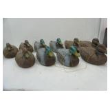 Vintage General Fibre Co. Duck Decoys (10ct)