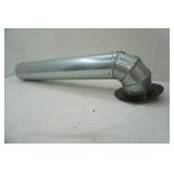 galvanized chimney section