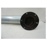 galvanized chimney section