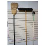 Brooms & cobweb brush