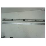 Level and yard stick