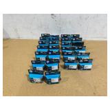 LOT OF 26 Miscellaneous HP Ink Cartridges