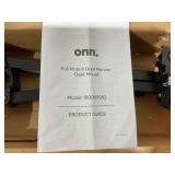 onn. Full Motion Dual Monitor Desk Mount, Fits 2 Screens up to 27 Inches - Rotate, Tilt & Swivel