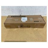 Axeman White Floating Shelves for Wall, 24 Inch Wooden Floating Shelves Set of 2, 24W x 8D