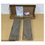 Grey Wood Floating Shelves Set of 2, 24W x 8D