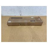 Grey Wood Floating Shelves Set of 2, 24W x 8D