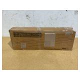 2PCS Natural Rustic Wooden Floating Shelves Wall Mounted