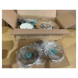 15PCS GreenLife Soft Grip Healthy Ceramic Nonstick, Cookware Pots and Pans Set