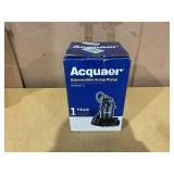 Acquaer 1/3 HP Sump Pump, 3040 GPH Submersible Clean/Dirty Water Pump
