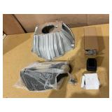 Bellhousing Kit + 11" Clutch Fork & Boot Pivot Ball Throwout Bearing Flywheel Inspection Cover For GM Chevy Chevelle Manual Trans 650-39755, 3899621