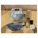 Bellhousing Kit + 11" Clutch Fork & Boot Pivot Ball Throwout Bearing Flywheel Inspection Cover For GM Chevy Chevelle Manual Trans 650-39755, 3899621