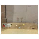 Axeman Floating Shelves, Deep Modern Solid Wood Wall Shelves for Storage