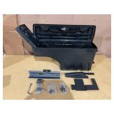 T TGBROS Truck Bed Storage Box Custom Fit for Toyota Tundra 2022-2023 Rear Swing Case Box Lockable Toolbox Passenger Side