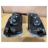 Headlight Assembly Headlights Kit Compatible with 2006-2008 Dodge Ram 1500/2006-2009 Ram 2500 3500 (Fits Models with Halogen Headlamps Only)