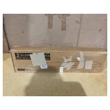 2PCS Fuqing Dark Blue Floating Shelves, Solid Wooden Wall Shelves