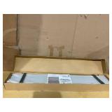 2PCS Fuqing  Floating Shelves for Wall Rustic Grey Wood