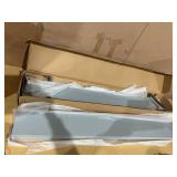 2PCS Fuqing  Floating Shelves for Wall Rustic Grey Wood